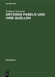 Drydens Fabeln und ihre Quellen - Cover