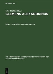Stromata. Buch VII und VIII - Cover