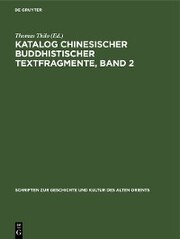 Katalog chinesischer buddhistischer Textfragmente, Band 2