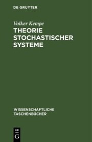 Theorie stochastischer Systeme