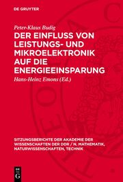 Der Einfluß von Leistungs- und Mikroelektronik auf die Energieeinsparung