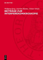 Beiträge zur Interferenzmikroskopie - Cover