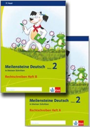 Meilensteine Deutsch in kleinen Schritten 2. Rechtschreiben - Ausgabe ab 2017
