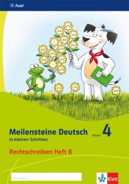 Meilensteine Deutsch in kleinen Schritten 4. Rechtschreiben - Ausgabe ab 2017 - Cover