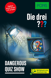 PONS Die Drei ??? Dangerous Quiz Show - Cover