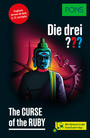 PONS Die Drei ??? The Curse of the Ruby - Cover