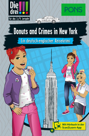 PONS Die Drei !!! - Donuts and Crimes in New York - Cover