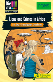 PONS Die Drei !!! Lions and Crimes in Africa - Cover