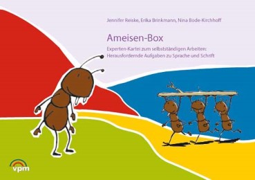 Ameisen-Box: Experten-Kartei zum selbstständigen Arbeiten. Herausfordernde Aufgaben zu Sprache und Schrift - Cover