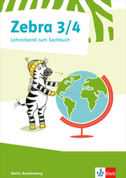 Zebra Sachunterricht 3/4. Ausgabe Berlin, Brandenburg - Cover