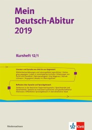 Mein Deutsch-Abitur 2019. Ausgabe Niedersachsen - Cover