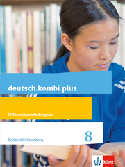 deutsch.kombi plus 8. Differenzierende Ausgabe Baden-Württemberg - Cover