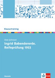 Uwe Johnson: Ingrid Babendererde: Reifeprüfung 1953 - Cover
