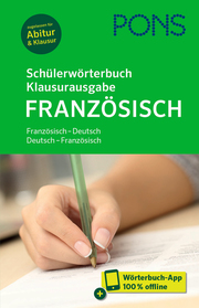 PONS Schülerwörterbuch Klausurausgabe Französisch - Cover