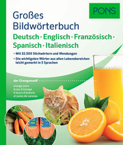 PONS Großes Bildwörterbuch Deutsch, Englisch, Französisch, Spanisch, Italienisch - Cover