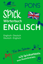 PONS Spick-Wörterbuch Englisch für die Schule - Cover