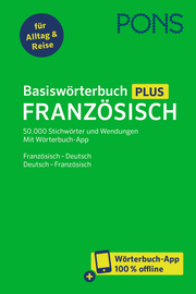 PONS Basiswörterbuch Plus Französisch - Cover