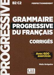 Grammaire progressive du français - Niveau perfectionnement - Cover