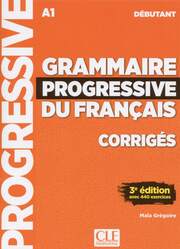 Grammaire progressive du français - Niveau débutant - 3ème édition - Cover