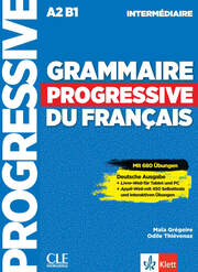 Grammaire progressive du français - Niveau intermédiaire - Deutsche Ausgabe - Cover