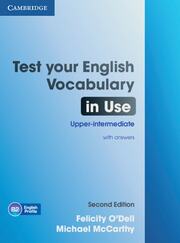 Test Your English Vocabulary in Use: Upper-intermediate Second edition - Cover