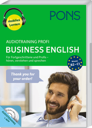 PONS Audiotraining Profi Business English - Cover