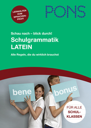 Schulgrammatik Latein - Cover