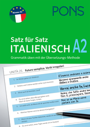 PONS Satz für Satz Italienisch A2 - Cover
