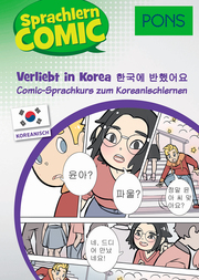 PONS Sprachlern-Comic Koreanisch - Verliebt in Korea - Cover