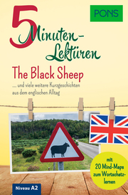 PONS 5-Minuten-Lektüren Englisch A2 - The Black Sheep - Cover