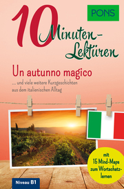 PONS 10-Minuten-Lektüren Italienisch B1 - Cover