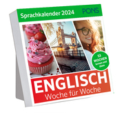 PONS Sprachkalender 2024 Englisch - Cover