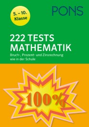 PONS 222 Tests Mathematik wie in der Schule - Cover