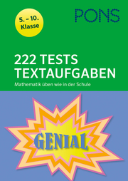 PONS 222 Tests Textaufgaben Mathematik üben wie in der Schule