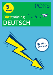 PONS Blitztraining Deutsch 5. Klasse - Cover