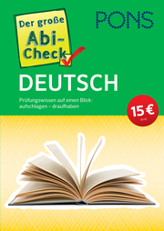 PONS Der große Abi-Check Deutsch - Cover