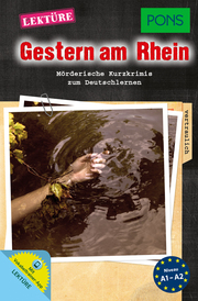 PONS Kurzkrimi Deutsch - Gestern am Rhein - Cover