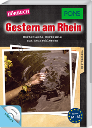 PONS Hörkrimi Deutsch als Fremdsprache - Gestern am Rhein - Cover