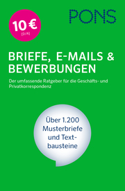 PONS Briefe, E-Mails & Bewerbungen - Cover