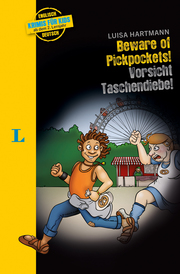 Langenscheidt Krimis für Kids - Beware of Pickpockets! - Vorsicht Taschendiebe! - Cover