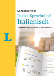 Langenscheidt Pocket-Sprachrätsel Italienisch - Cover