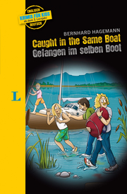 Langenscheidt Krimis für Kids - Caught in the Same Boat - Gefangen im selben Boot - Cover