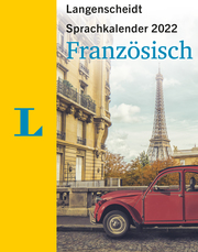 Langenscheidt Sprachkalender Französisch 2022 - Cover