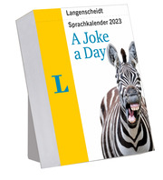 Langenscheidt Sprachkalender A Joke a Day 2023 - Cover