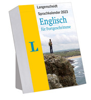Langenscheidt Sprachkalender: Englisch für Fortgeschrittene 2023