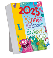 Langenscheidt Kinderkalender Englisch 2025 - Cover