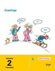 Langenscheidt Kinderkalender Englisch 2025 - Abbildung 3