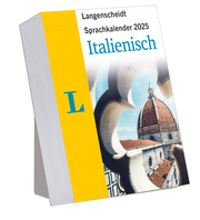 Langenscheidt Sprachkalender Italienisch 2025 - Cover