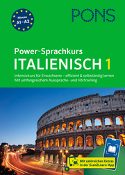 PONS Power-Sprachkurs Italienisch 1 - Cover