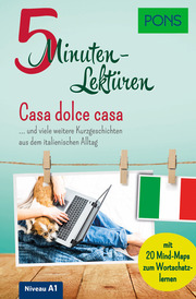 PONS 5-Minuten-Lektüren Italienisch A1 - Casa dolce casa